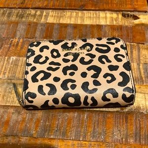 Kate Spade Darcy Leopard Wallet
